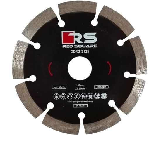 Disc diamant segmentat Red Square 125mm