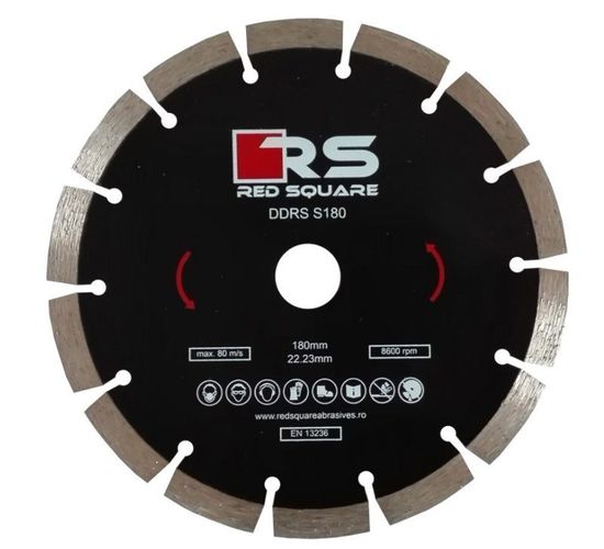 Disc diamant segmentat Red Square 180mm