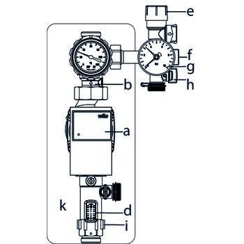 Grup pompare OVT Regusol PH-180 cu pompaDN25 (1362063)