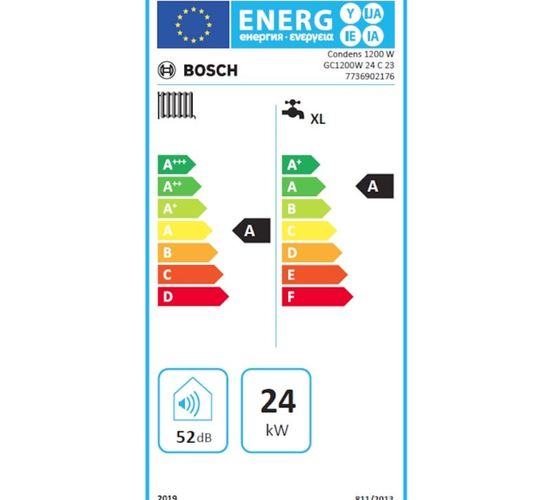 Centrala in Condensare BOSCH Condens GC1200W 24C 23