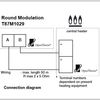 Termostat Honeywell Round Open Therm T87M2036 pentru Modul HCE20M