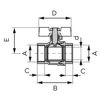 Robinet bila apa FF  1/2 Ferro F-POWER PN30 KFPM1