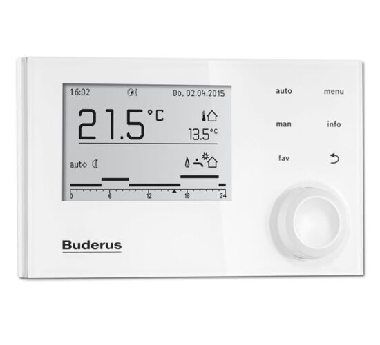 Automatizare Buderus RC310 white cu senzor de exterior 7738112319