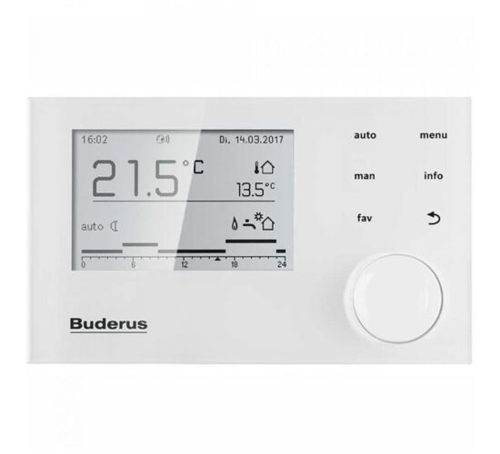 Automatizare Buderus RC310 white cu senzor de exterior 7738112319