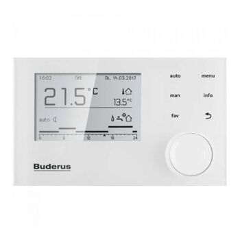 Automatizare Buderus RC310 white cu senzor de exterior 7738112319