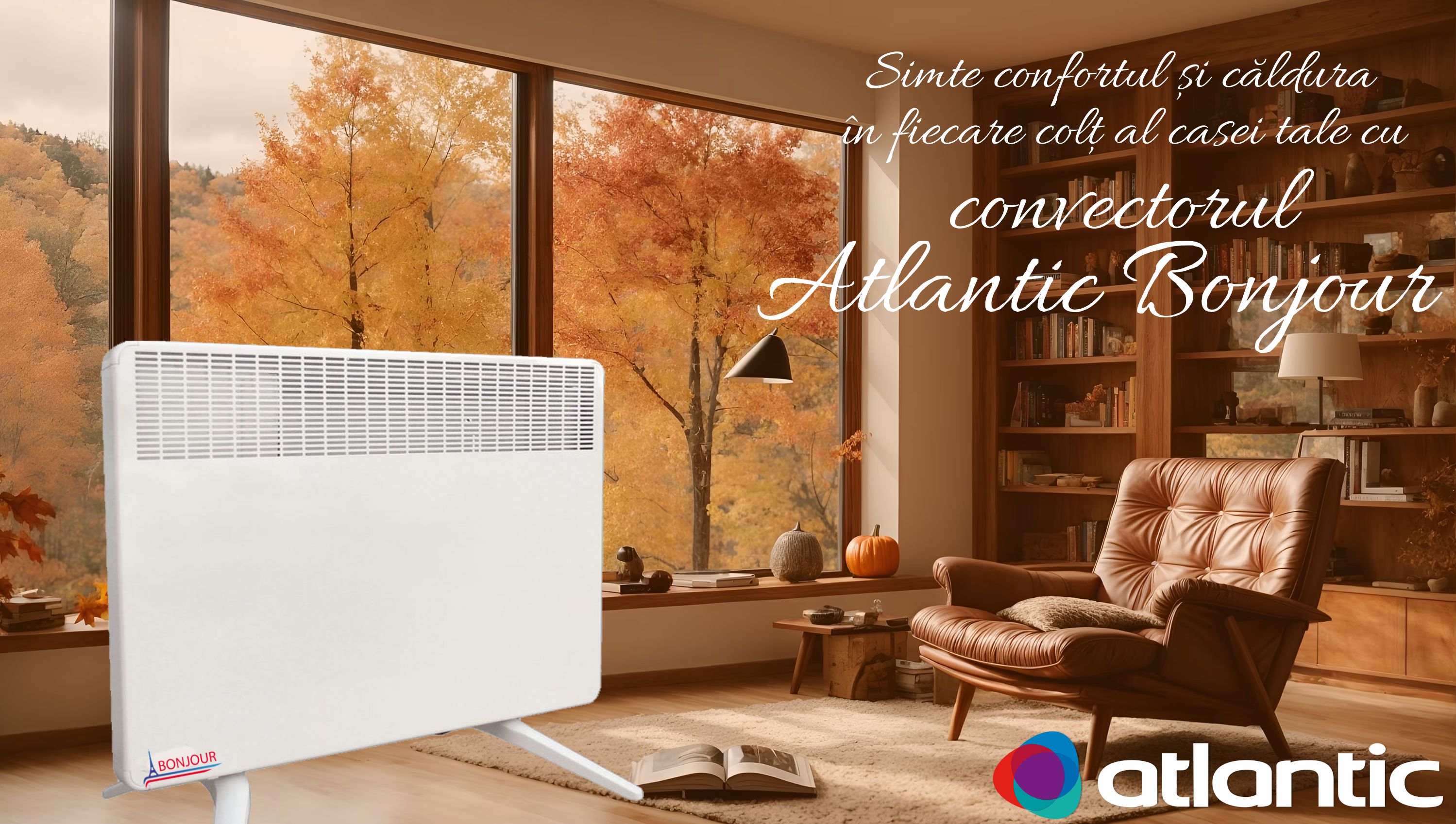 Promotie de toamna Convectoare Electrice Atlantic Bonjour